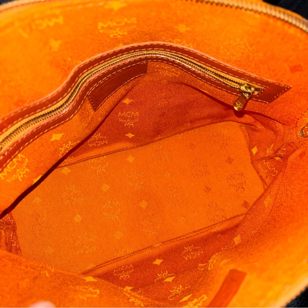 MCM cognac alma handbag - Picture 6 of 11